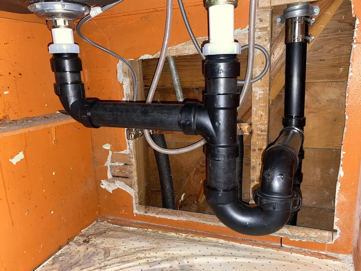 Professional Pipe Bursting equipment and tools on the job in Deep River